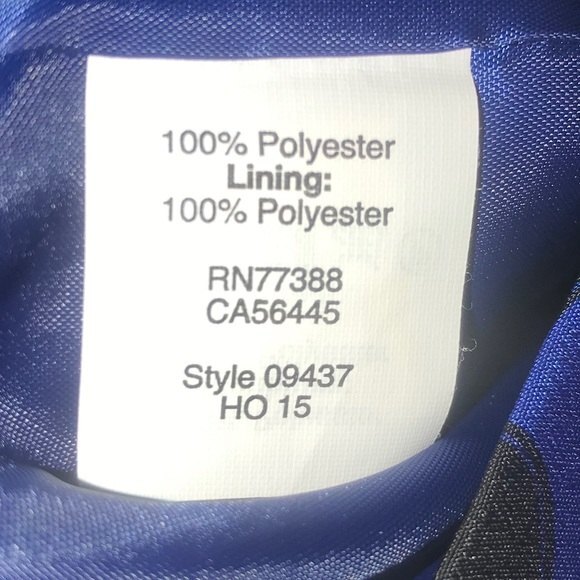 J. Crew Blue & Black Printed Three Quarter Sleeve Gallery Shift Mini Dress - Picture 8 of 11